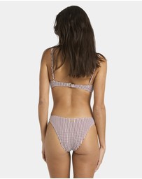 Billabong - Womens Mini Wave Check Medium Bikini Bottom