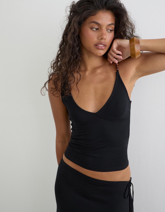 Motel Rocks - Fara Top W Beads R Jry