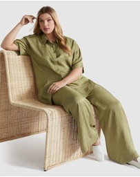 Seed Heritage - Satin Short Sleeve Shirt