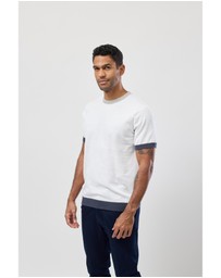 Brooksfield - Crew Neck Knitted Tee