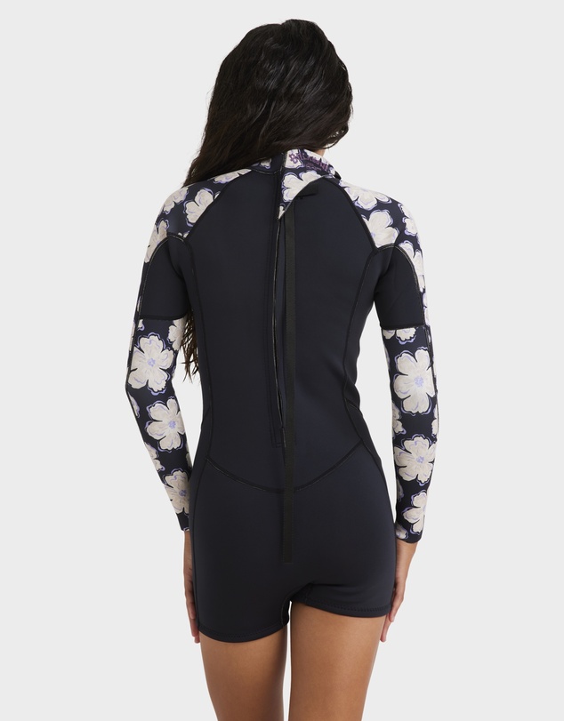 Billabong - Girls 8 to 14 Spring Fever Natural Springsuit