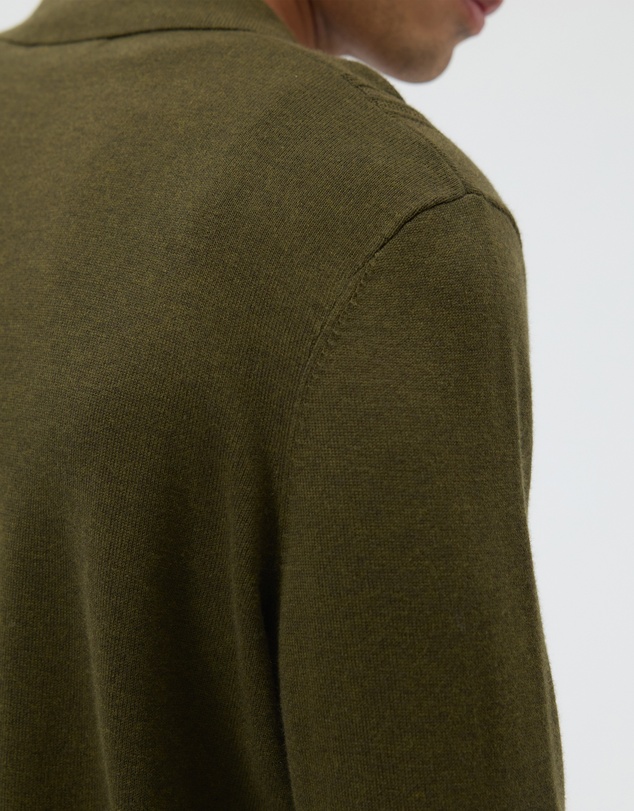 AERE - Silk Blend Textured Knit Shirt