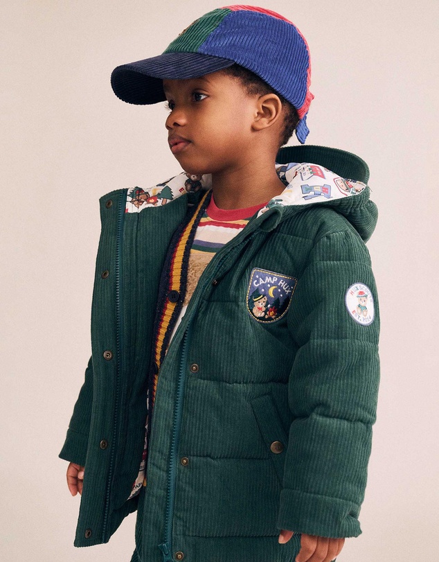 Huxbaby - Camp Hux Cord Puffer Jacket - Babies