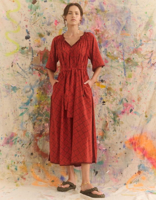 KINGA CSILLA - Souvenir Primavera Maxi Dress