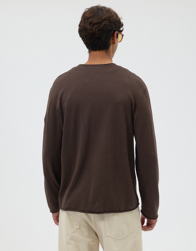 AERE - Easy Linen Blend LS Tee