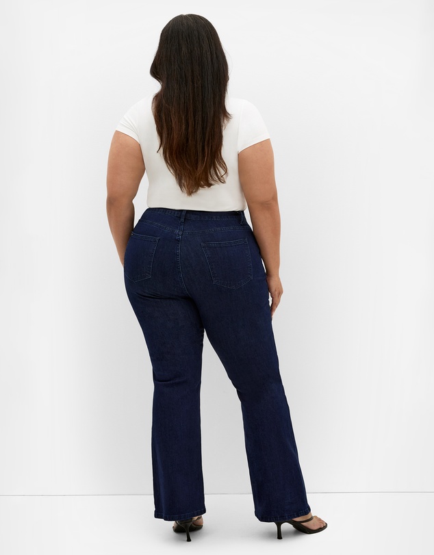 City Chic - Harley Fit Carla Flare Leg Short Jean