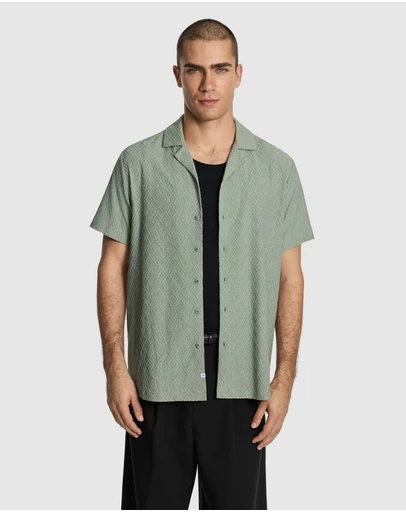 yd. - Murdock Textured Shirt