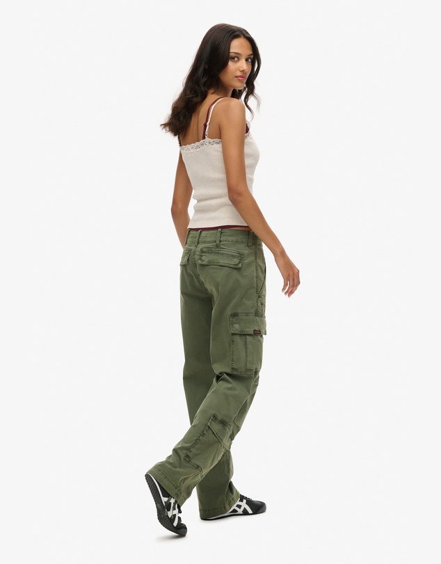 Superdry - Low Rise Straight Cargo Pant