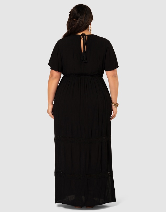 The Poetic Gypsy - Floating Clouds Maxi Dress