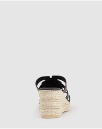Edward Meller - MADERE Square Toe Slide Espadrille