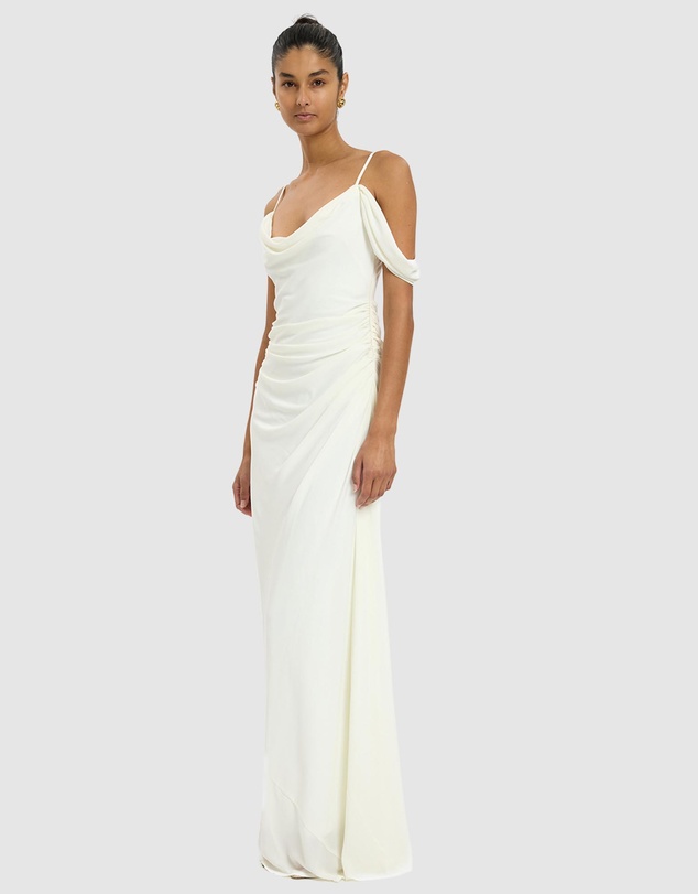 With Harper Lu - Draped Gown