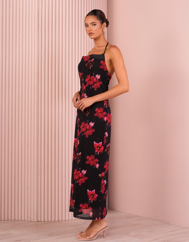Azzurielle - Myra Print Maxi Dress
