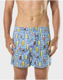 Mitch Dowd - Mens Beer Me Boxer Shorts 3 Pack - Multi