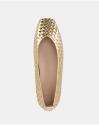 Wittner - Berty Woven Leather Ballet Flats