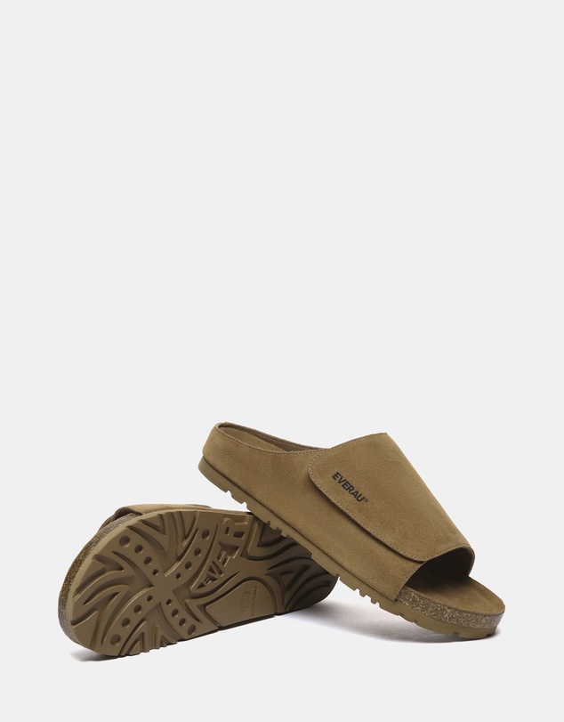 EVERAU - EverAU Ugg Justice Cow Suede Upper Sandals
