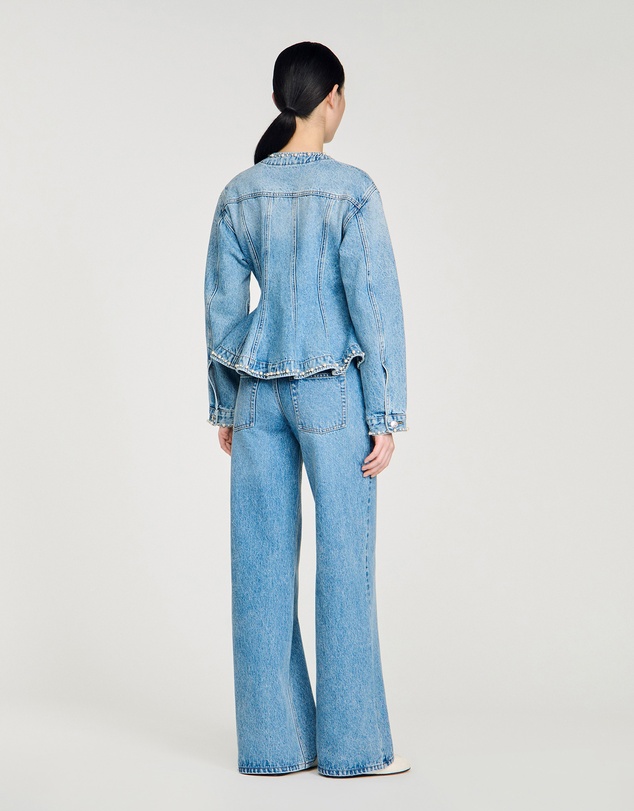 Sandro - Riley Denim Jacket