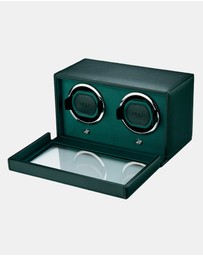 Wolf - Cub Double Watch Winder with Cover
