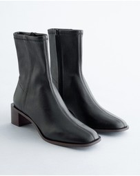 & Other Stories - Nappa Sock Boots