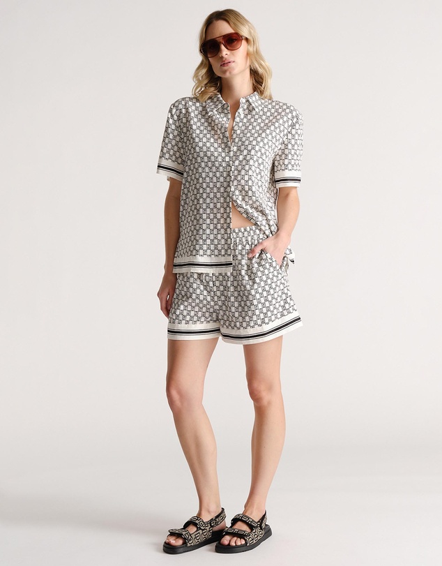 Decjuba - D-Luxe Monogram Shorts