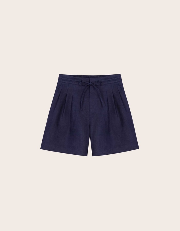 IDA+S - Frances Linen Shorts