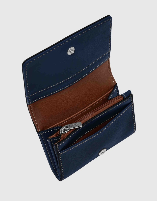 Fossil - Lennox Blue Wallet