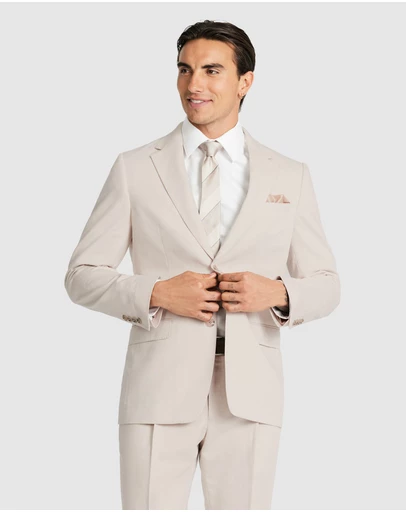 Tarocash - Jaeden Slim Linen Suit Jacket