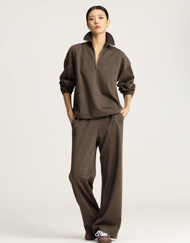 IDA+S - Jena Wool Wide-Leg Trousers