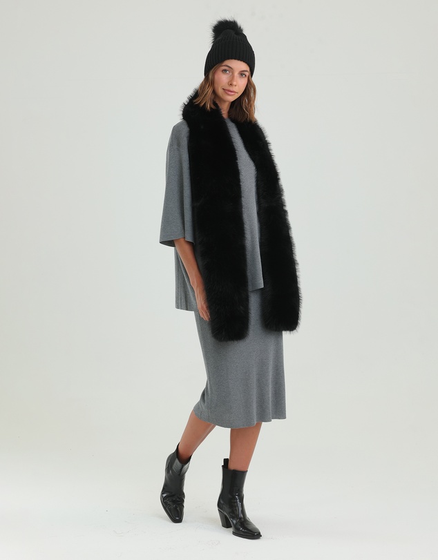 Morgan & Taylor - Peri Chunky Faux Fur Scarf