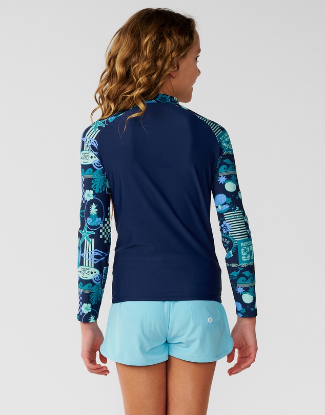 Rip Curl - Costa Del Sol LS Rash Vest - Teens