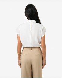 Forcast - Tiara High Neck Shell Top