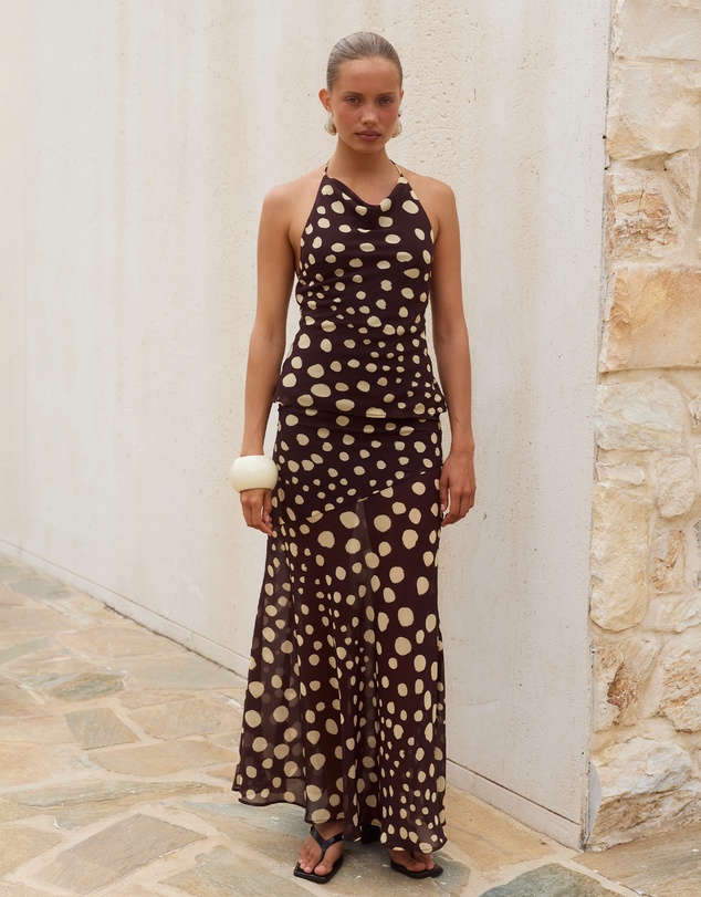 Runaway the Label - Doloris Low Waist Maxi Skirt
