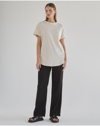 DRICOPER DENIM - Slouchy Cream Tee