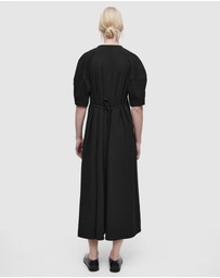 COS - Tie-Detail Maxi Dress