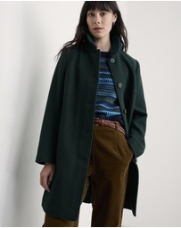 Seasalt - Seasalt Cornwall Green Wood Cabin Coat