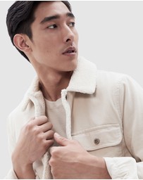 UNISON - Cord Sherpa Jacket