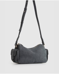 Evity - Narda Leather Pocket Crossbody Bag