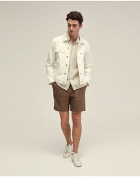 Oxford - Leyton Pure Linen Short Sleeve Shirt
