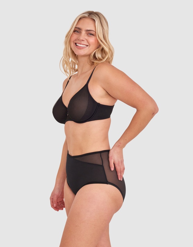 Bras N Things - Sexy Basics Full Cup Underwire Bra - Black