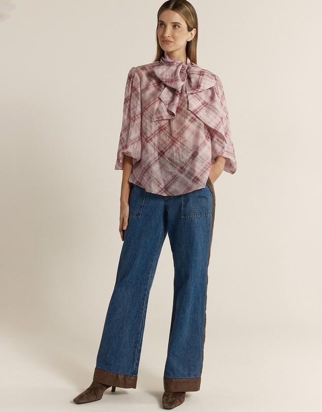Fate + Becker - Eve Pussybow Blouse