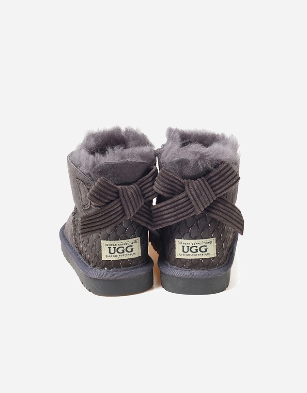 Ozwear Connection Uggs - Ugg Kids One Bailey Bow Corduroy Boots