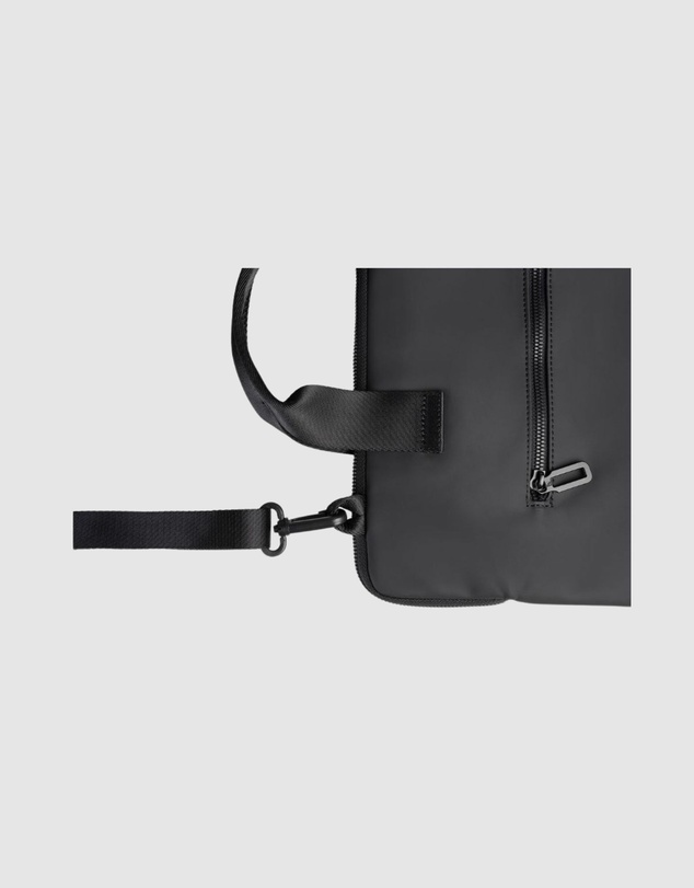 Tucano - Tucano Gommo Super Slim Laptop Bag Black Fits 13-14 Inch Laptops Rainproof Fabric