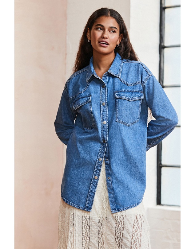 NEXT - Oversize Denim Shirt