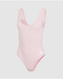 adidas Sportswear - Active Essentials Cotton 3 Stripes Padded Underwear Bodysuit