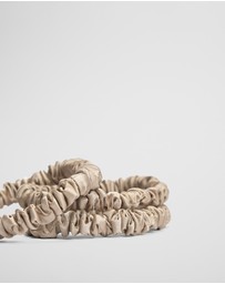 Country Road - Small Silk Scrunchie Pack Of 3