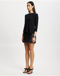 Lindsay Nicholas New York - Disco Glitter Top