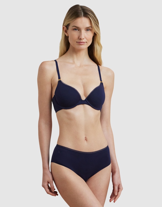 Lauren by Ralph Lauren - Cotton & Lace Hipster Brief
