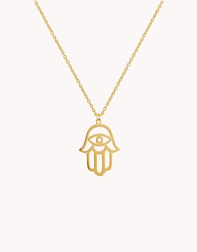 Bianc - Large Chamsa Necklace