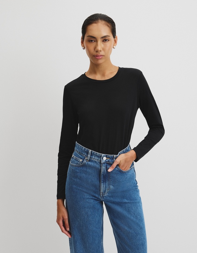 Country Road - Australian Good Earth Cotton Textured Slub T-shirt