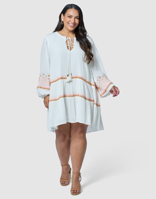 The Poetic Gypsy - Golden Threads Mini Dress