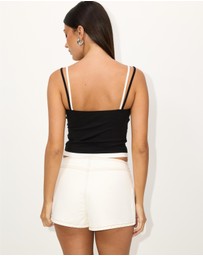 Dazie - Lani Double Layer Tank